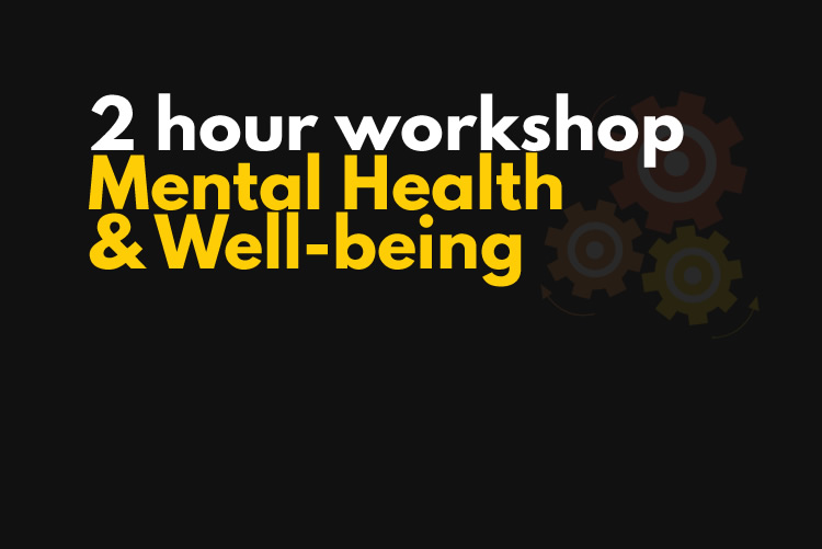 Providing First Aid for Mental Health & Wellbeing All Health Training